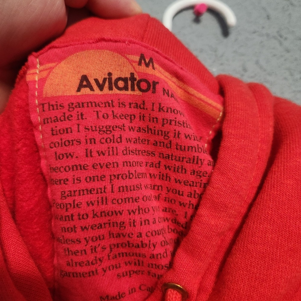 Aviator Nation Aim Youth Mental Health Relaxed Pullover Hoodie Size M - Picture 5 of 8